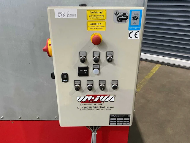 Weima th 200 s & holtrop & jansma mso 450 - 2005 - briketeermachine - afbeelding 4 van  20