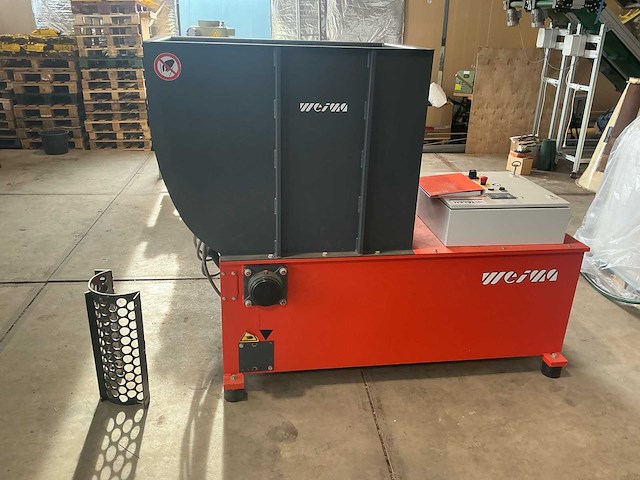 Weima wl4 shredder 03/2023 – 237 draaiuren – onderdeel van complete lijn (zie combikavel 5) - afbeelding 12 van  17