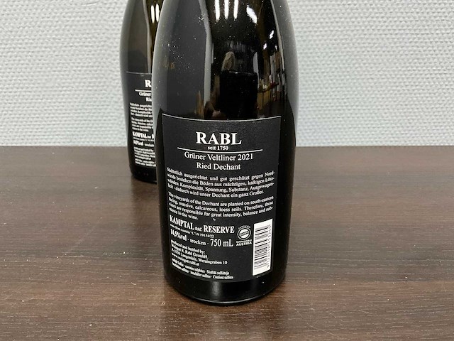 Weingut rabl grüner veltliner 'dechant alte reben' 2021 (3x) - afbeelding 3 van  3
