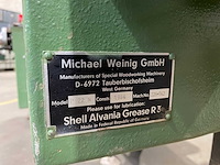 Weinig - 1986 - profimat 22 n - vierzijdige profileer- en schaafmachine - afbeelding 2 van  9