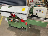 Weinig - 1986 - profimat 22 n - vierzijdige profileer- en schaafmachine - afbeelding 4 van  9