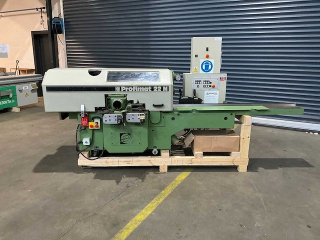 Weinig - 1990 - profimat 22 n - vierzijdige profileer- en schaafmachine - afbeelding 9 van  16