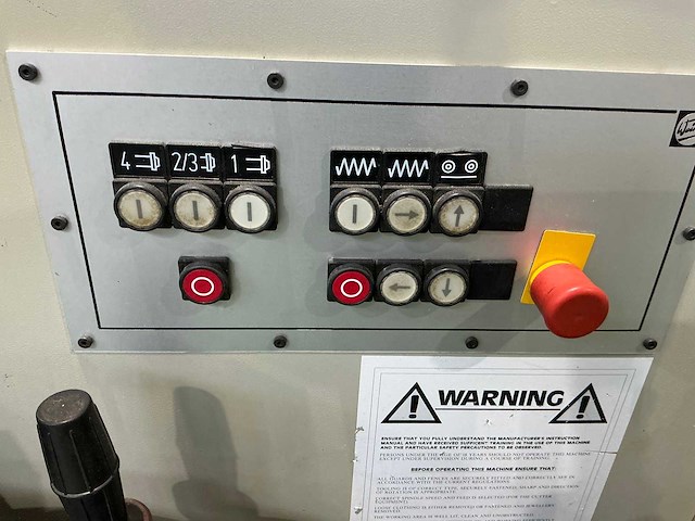 Weinig - 1990 - profimat 22 n - vierzijdige profileer- en schaafmachine - afbeelding 12 van  16