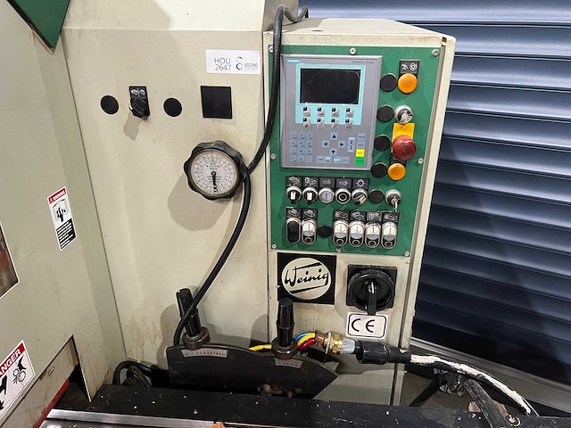 Weinig - 2001 - profimat 26 super - vierzijdige profileer- en schaafmachine - afbeelding 2 van  19