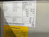 Weinig - 2001 - profimat 26 super - vierzijdige profileer- en schaafmachine - afbeelding 11 van  19