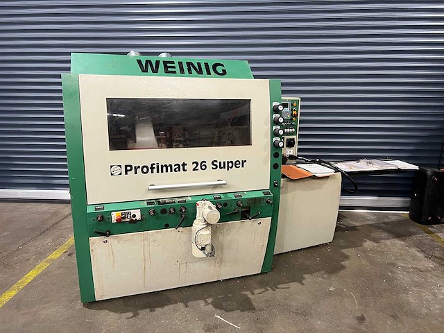 Weinig - 2001 - profimat 26 super - vierzijdige profileer- en schaafmachine - afbeelding 1 van  19
