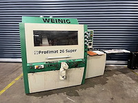Weinig - 2001 - profimat 26 super - vierzijdige profileer- en schaafmachine - afbeelding 1 van  19