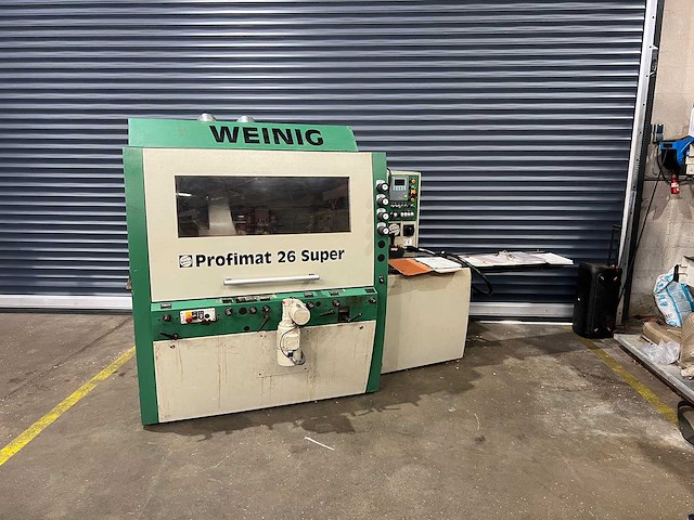 Weinig - 2001 - profimat 26 super - vierzijdige profileer- en schaafmachine - afbeelding 12 van  19