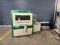 Weinig - 2001 - profimat 26 super - vierzijdige profileer- en schaafmachine - afbeelding 12 van  19