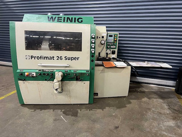 Weinig - 2001 - profimat 26 super - vierzijdige profileer- en schaafmachine - afbeelding 13 van  19