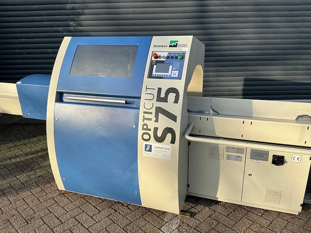 Weinig - 2002 - opticut s75-1 - afkortcirkelzaagmachine - afbeelding 23 van  26
