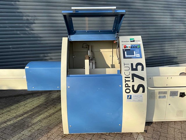Weinig - 2002 - opticut s75-1 - afkortcirkelzaagmachine - afbeelding 24 van  26