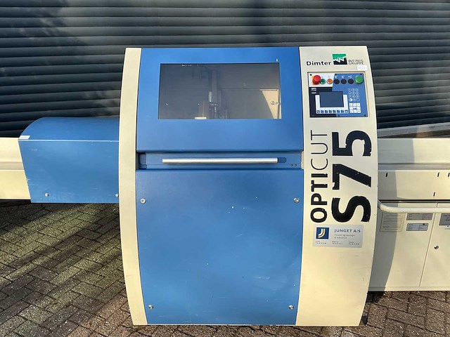 Weinig - 2002 - opticut s75-1 - afkortcirkelzaagmachine - afbeelding 26 van  26