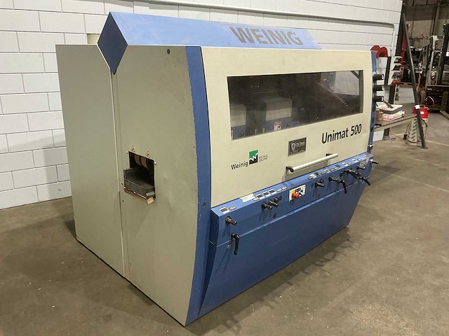 Weinig - 2005 - unimat 500 - vierzijdige profileer- en schaafmachine - afbeelding 19 van  25