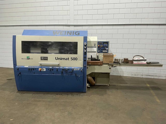 Weinig - 2005 - unimat 500 - vierzijdige profileer- en schaafmachine - afbeelding 21 van  25