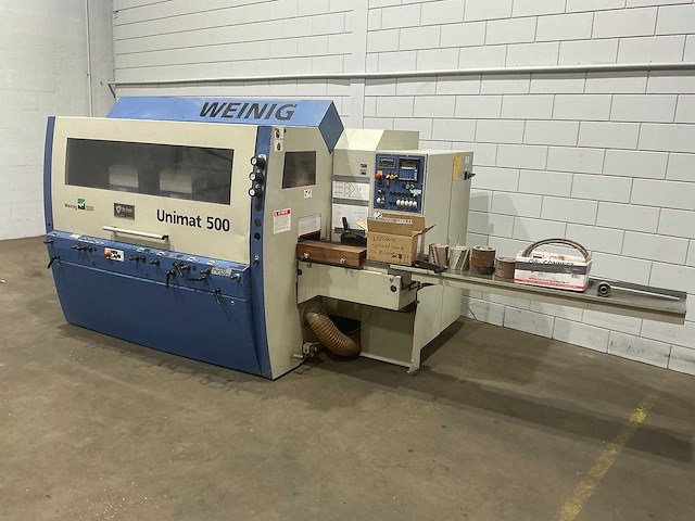 Weinig - 2005 - unimat 500 - vierzijdige profileer- en schaafmachine - afbeelding 12 van  25
