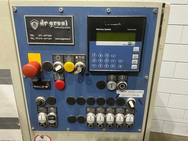 Weinig - 2005 - unimat 500 - vierzijdige profileer- en schaafmachine - afbeelding 22 van  25