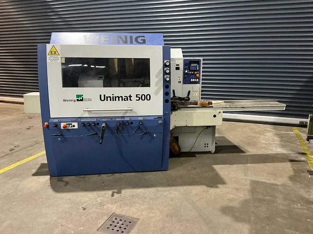 Weinig - 2006 - unimat 500 - vierzijdige profileer- en schaafmachine - afbeelding 7 van  14