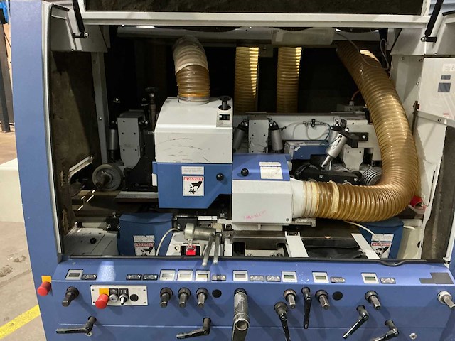 Weinig - 2006 - unimat 500 - vierzijdige profileer- en schaafmachine - afbeelding 14 van  14