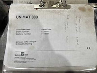 Weinig - 2007 - unimat 300 - vierzijdige profileer- en schaafmachine - afbeelding 7 van  21