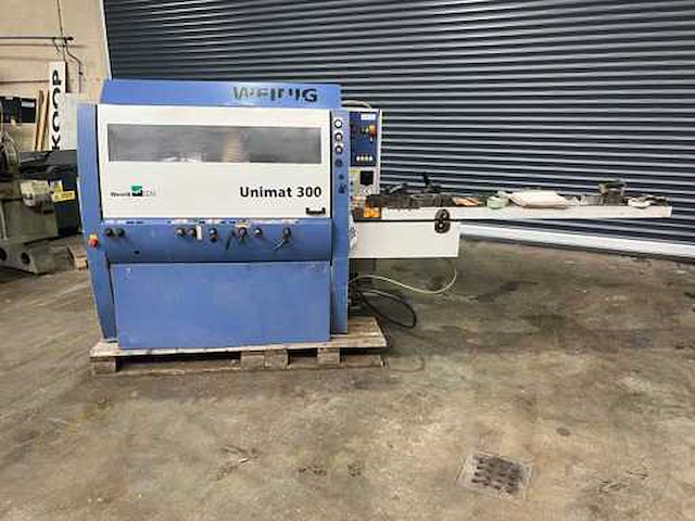 Weinig - 2007 - unimat 300 - vierzijdige profileer- en schaafmachine - afbeelding 9 van  21