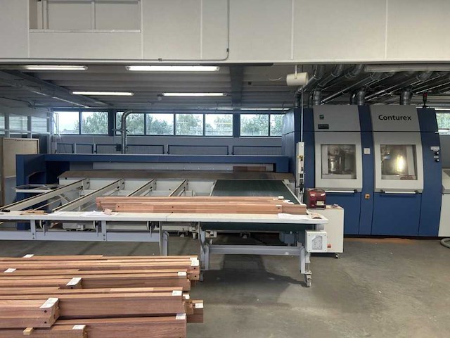 Weinig - 2011 - conturex c4500 - cnc-bewerkingscentrum voo kozijnen, ramen en deuren - afbeelding 1 van  7