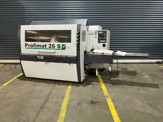 Weinig - profimat 26 s - vierzijdige profileer- en schaafmachine - 2000 - afbeelding 9 van  20