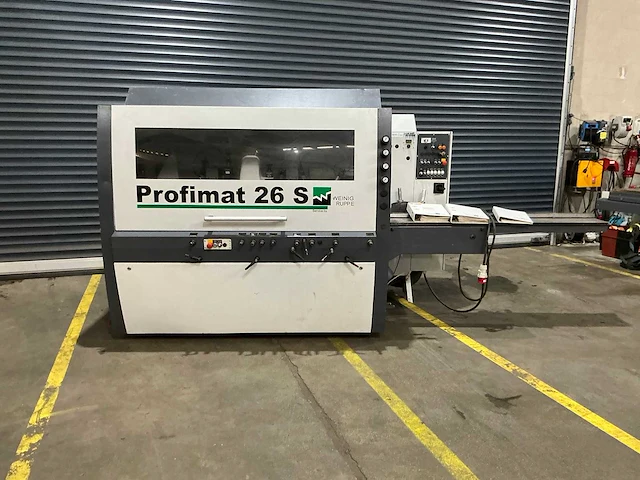 Weinig - profimat 26 s - vierzijdige profileer- en schaafmachine - 2000 - afbeelding 18 van  20