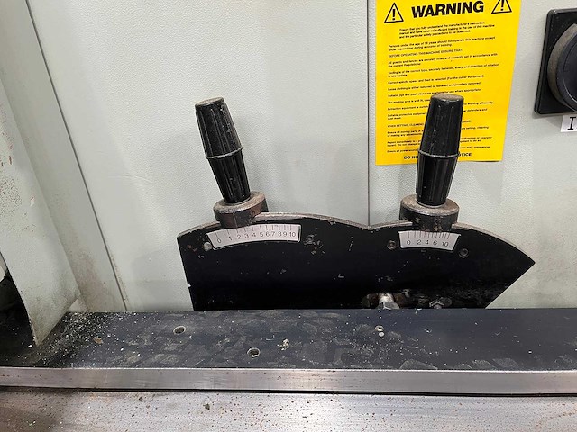 Weinig - profimat 26 super - vierzijdige profileer- en schaafmachine - 2002 - afbeelding 9 van  26