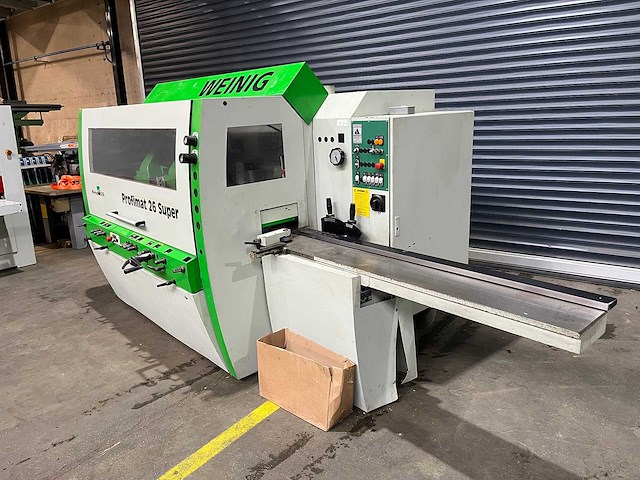 Weinig - profimat 26 super - vierzijdige profileer- en schaafmachine - 2002 - afbeelding 24 van  26