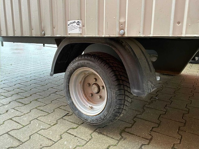 Weiro holzbau bauwagen rasant 350 schaft aanhangwagen - afbeelding 13 van  13