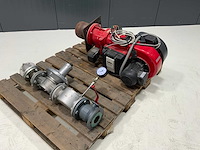 Weishaupt wm-g10/3-a zm industriële brander met gasreduceer - afbeelding 1 van  5