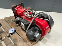 Weishaupt wm-g10/3-a zm industriële brander met gasreduceer - afbeelding 3 van  5