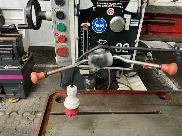 Weiss - mrd32 × 7 - radiaalboormachine - afbeelding 4 van  27