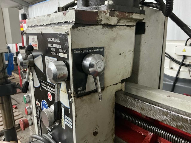 Weiss - mrd32 × 7 - radiaalboormachine - afbeelding 8 van  27