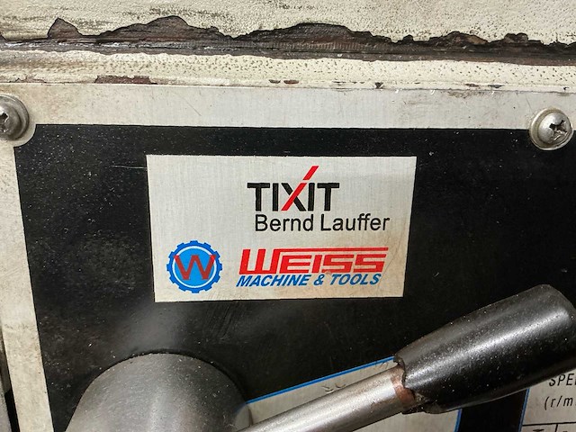 Weiss - mrd32 × 7 - radial drilling machine - afbeelding 15 van  27