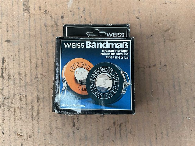 Weiss measuring tape - afbeelding 3 van  3