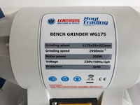 Weiss rogi - 2024 - wg175 - dubbelsteens slijpmachine - afbeelding 3 van  7