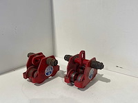 Weissenfels - h-balk 0,5ton loopkat (2x) - afbeelding 1 van  3