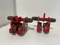 Weissenfels - h-balk 0,5ton loopkat (2x) - afbeelding 2 van  3