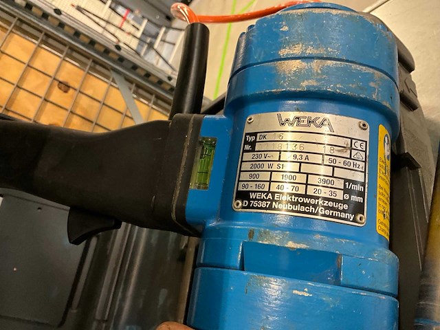 Weka dk16 kernboormachine - afbeelding 5 van  5