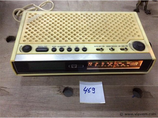 Wekkerradio - afbeelding 1 van  2