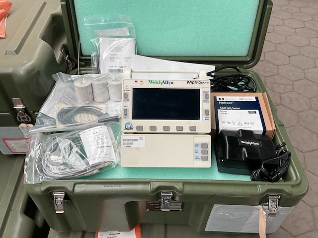 Welch allyn propaq 206 emps patient vital signs monitor - afbeelding 2 van  8