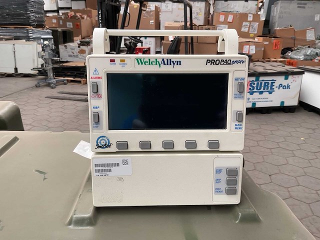 Welch allyn propaq 206 emps patient vital signs monitor - afbeelding 5 van  8