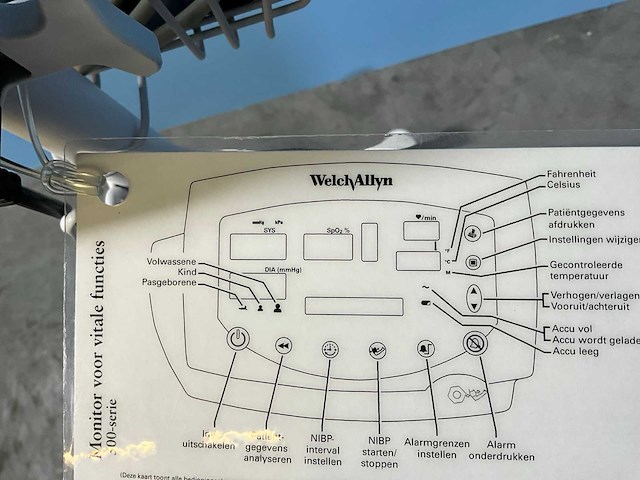 Welchallyn - 300 series - monitor voor vitale functies - afbeelding 9 van  9
