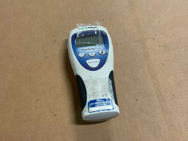 Welchallyn braun pro4000 oorthermometer - afbeelding 1 van  4