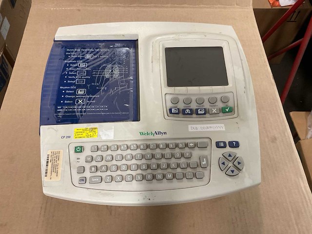 Welchallyn cp 200 electrocardiograph - afbeelding 3 van  7