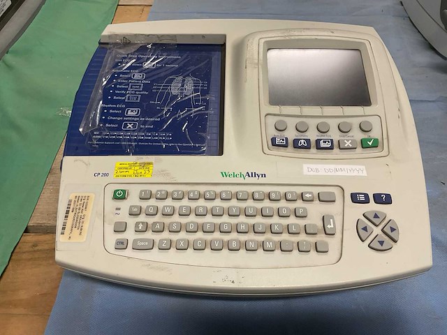 Welchallyn cp200 electrocardiograph - afbeelding 2 van  4