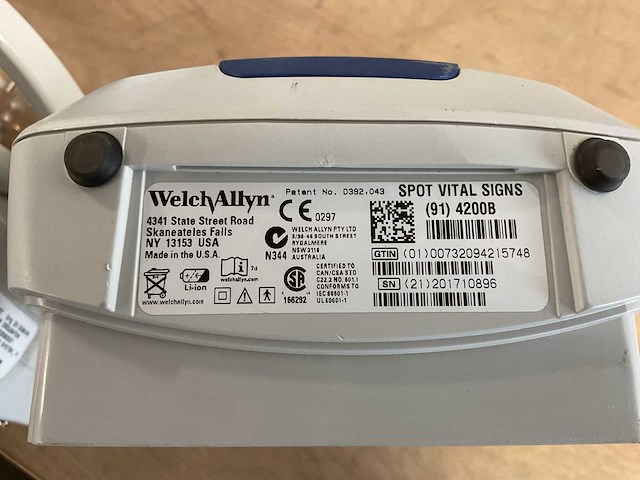 Welchallyn spot vital signs monitoring system - afbeelding 5 van  5
