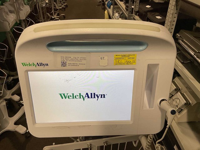 Welchallyn vital signs 6000 series patiëntmonitor - afbeelding 5 van  5